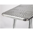 Butler Specialty Industrial Chic Midway Aviator Desk In Silver