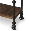 Butler Specialty Artifacts Industrial Chic Fontainbleau Metal Console Table