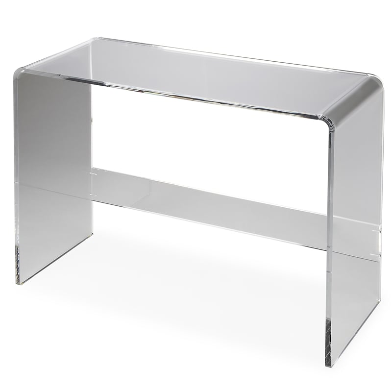 Butler Specialty Company Crystal Clear Acrylic Console Table - Clear