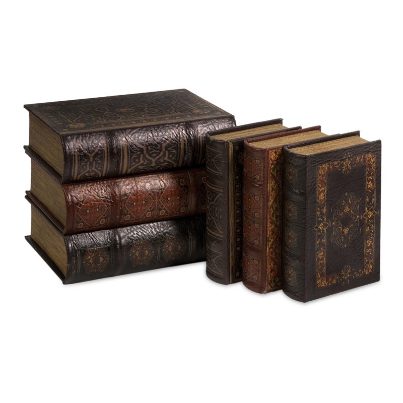 IMAX Corporation Cassiodorus Book Box Collection (Set of 6) - 1920-6