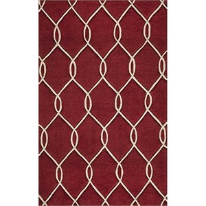 momeni bliss rug in red bs-12