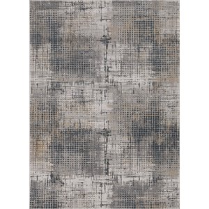 kas lara transitional rug in ivory and gray inspire 7252