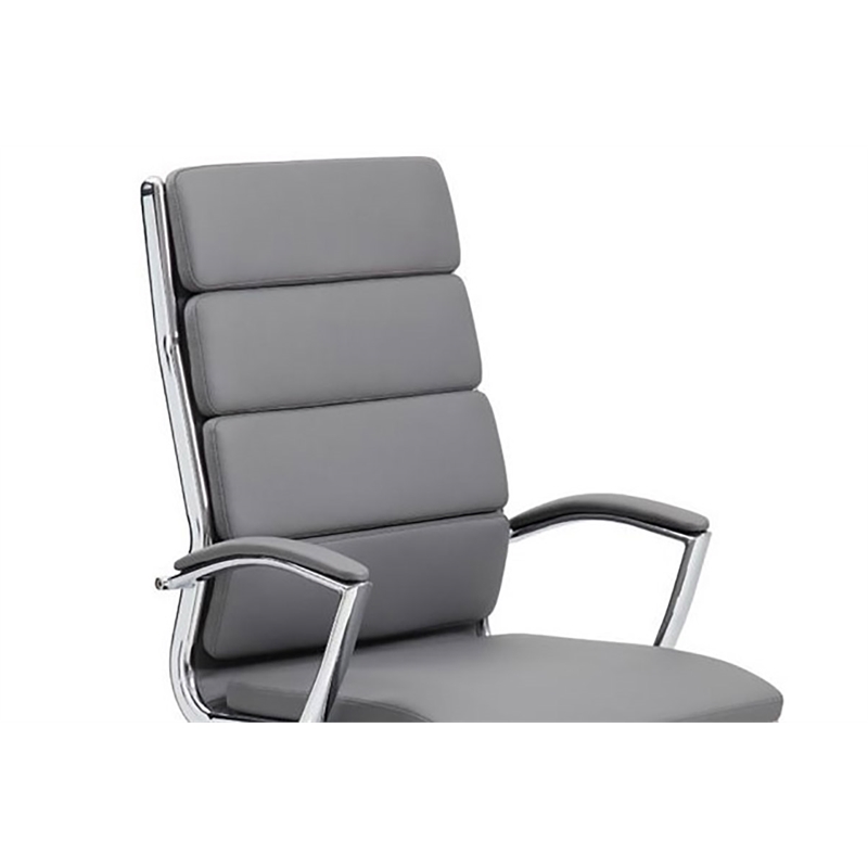 Boss Office CaressoftPlus Executive Chair in Gray