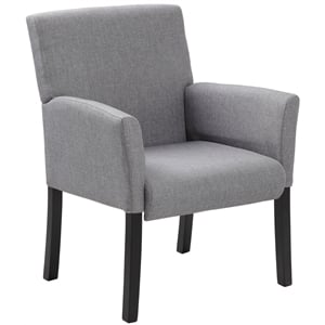 Boss Office Contemporary Guest Chair in Gray