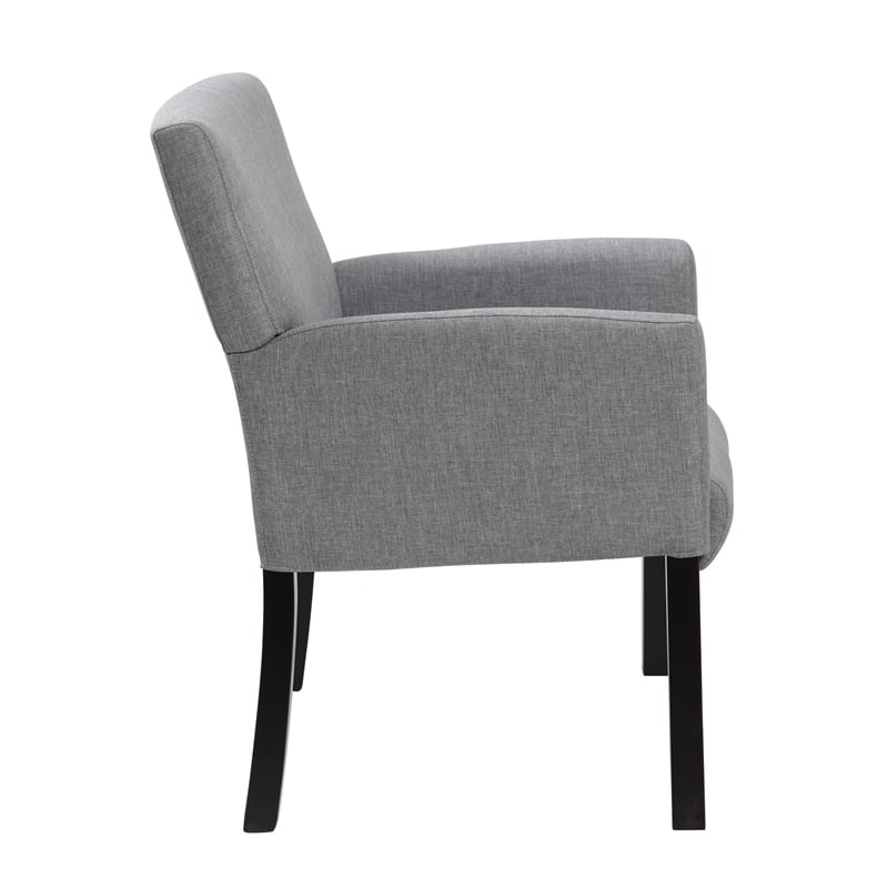 Boss Office Contemporary Guest Chair in Gray