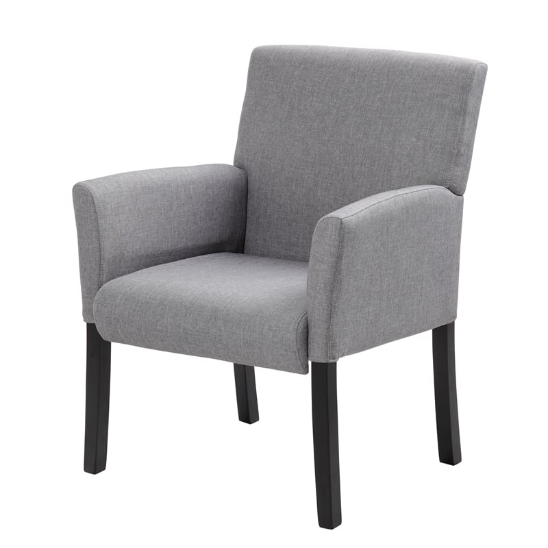 Boss Office Contemporary Guest Chair in Gray