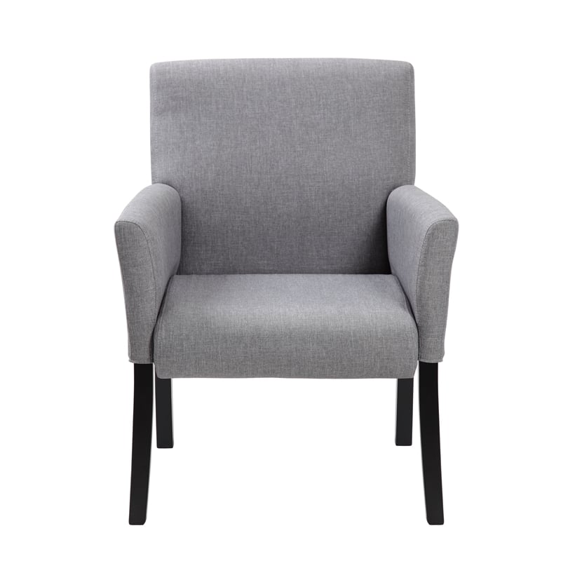 Boss Office Contemporary Guest Chair in Gray