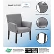 Boss Office Contemporary Guest Chair in Gray