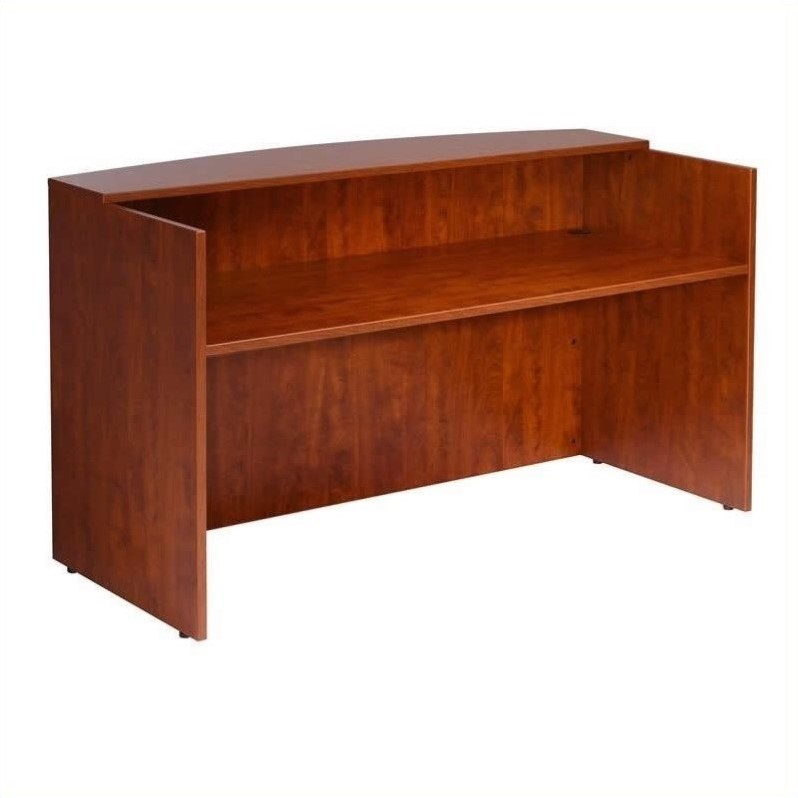 Wood Reception Desk Shell N169