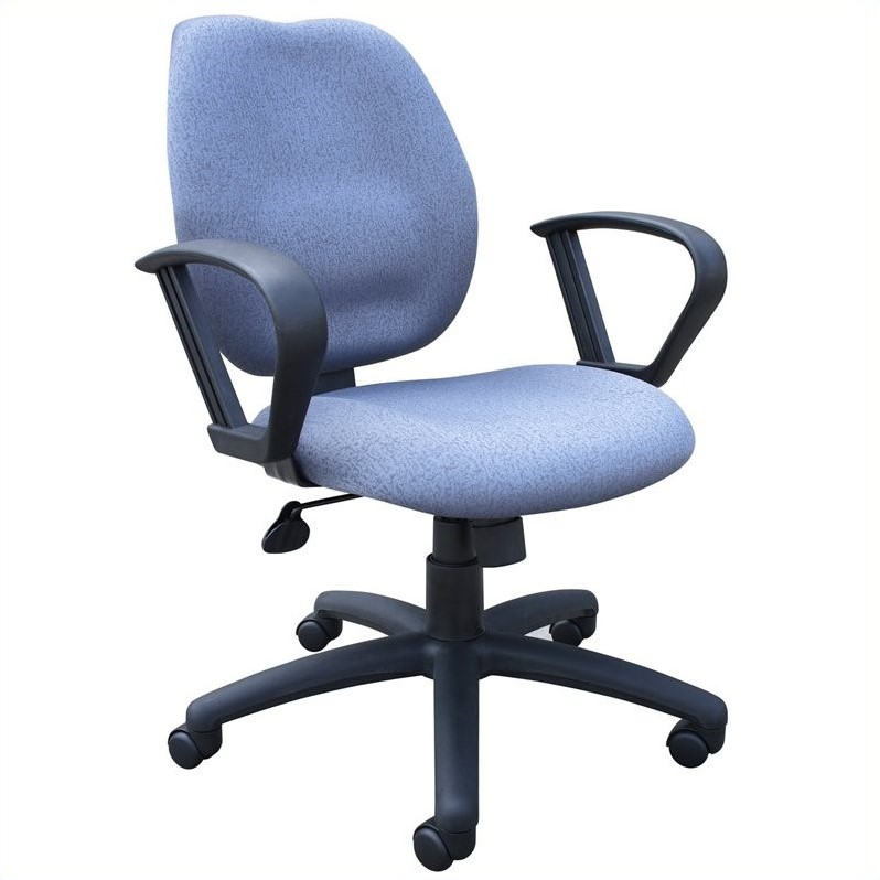 Rachet Back Molded Foam Chair with Loop Arms B1015
