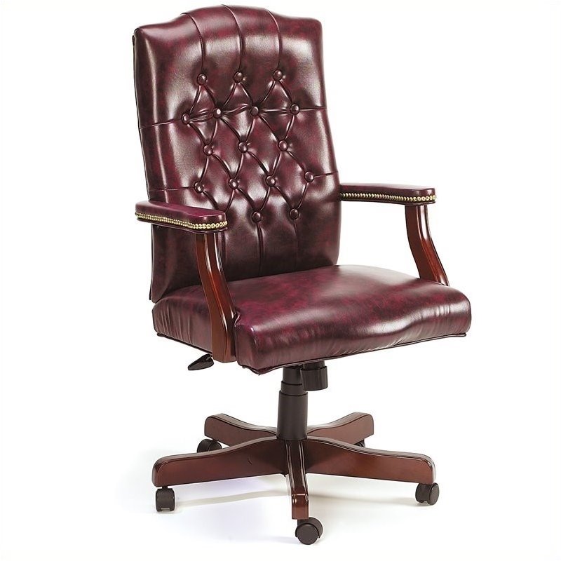 Boss Office Products Traditional Tufted Style Office Chair B905