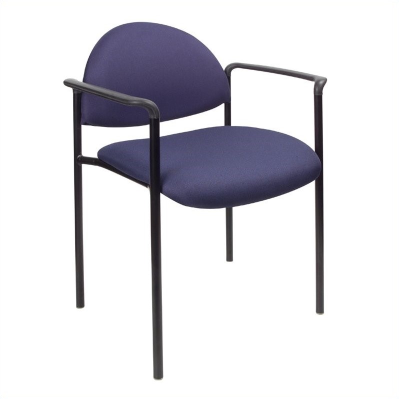 Boss Office Contemporary Style Stacking Chair B9501