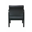 Boss NTR LeatherPlus Guest Chair in Black