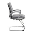Boss Executive CaressoftPlus Guest Chair with Metal Chrome