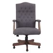 Boss Refined Rustic Executive Chair in Slate Gray Commercial Grade