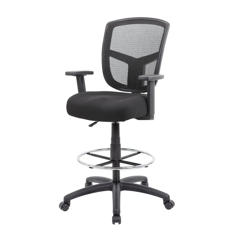 Boss Contract Mesh Adjustable Height Drafting Stool