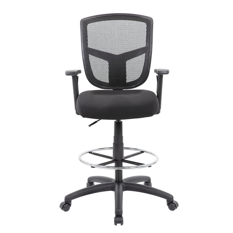 Boss Contract Mesh Adjustable Height Drafting Stool