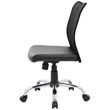 Boss Office Budget Mesh Back Swivel Task Chair in Black