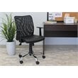 Boss Office Budget Mesh Back Swivel Task Chair in Black