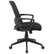 Boss Office Mesh Swivel Office Chair in Black