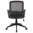 Boss Office Mesh Swivel Office Chair in Black