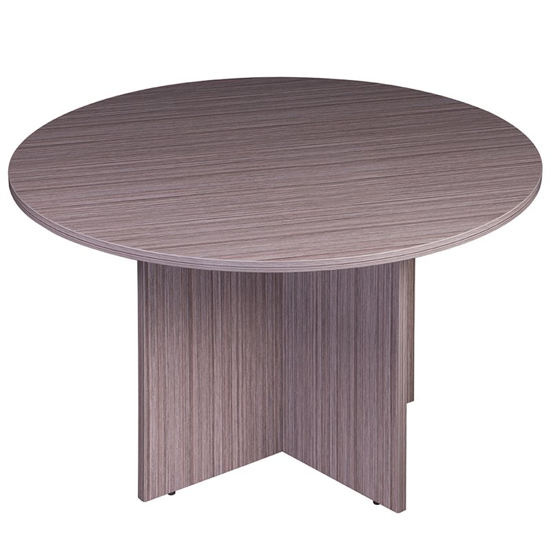 Boss Office Holland 42 Round Conference Table In Driftwood