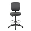 Boss Office Heavy Duty Wide Seat Drafting Stool without Arms