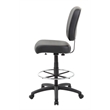 Boss Office Heavy Duty Wide Seat Drafting Stool without Arms