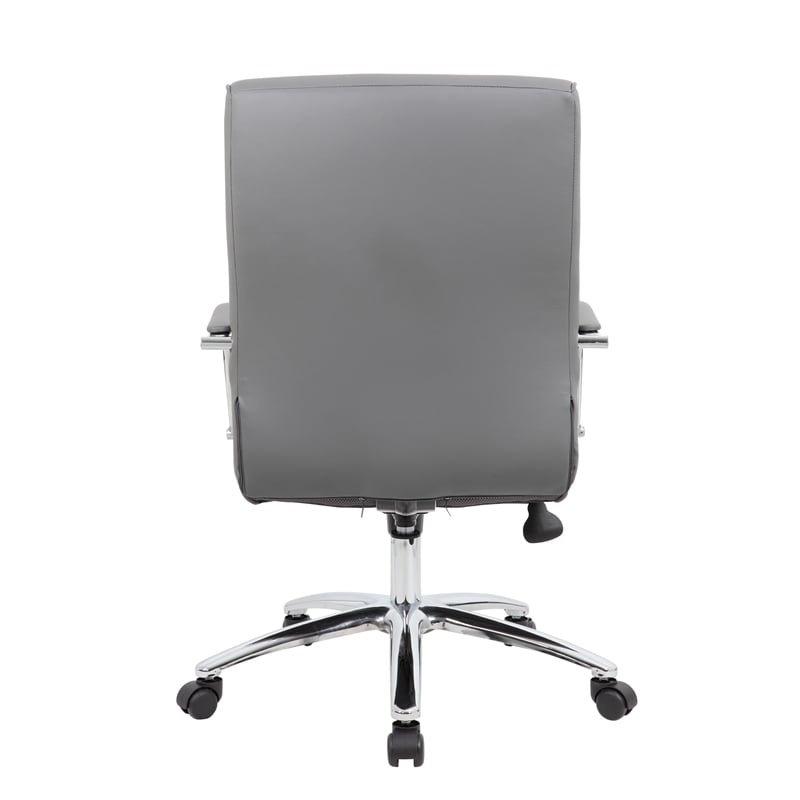Boss Office Modern Executive Conference Chair in Grey