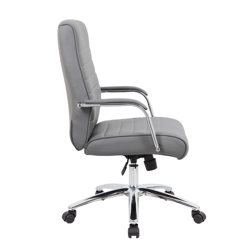 Boss Office Modern Executive Conference Chair in Grey