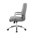 Boss Office Modern Executive Conference Chair in Grey