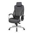 Boss Office Executive Hinged Arm Chair in Black