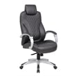Boss Office Executive Hinged Arm Chair in Black