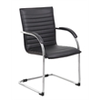 Boss Office Chrome Frame Side Chair (2 Pack)