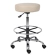 Boss Office Products Vinyl Medical/Drafting Stool in Black