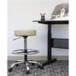 Boss Office Products Vinyl Medical/Drafting Stool in Black