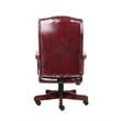 Boss Office Traditional High Back Faux Leather Tufted Executive Chair in Oxblood