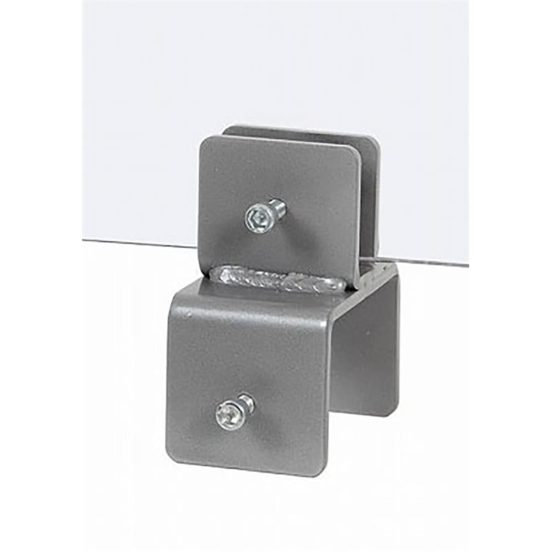 Boss Office Protective Privacy Panel Adjustable Mounting N Clamps (Pack of 2)