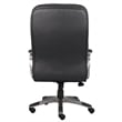 Boss Office Products High Back Executive CaressoftPlus Vinyl Chair in black