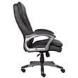 Boss Office Products High Back Executive CaressoftPlus Vinyl Chair in black