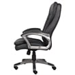 Boss Office Products High Back Executive CaressoftPlus Vinyl Chair in black