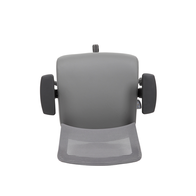 Boss Office Vinyl Seat Cover in Grey