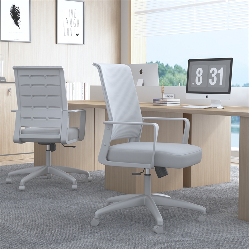 Boss Office All Gray Task Chair with Casters