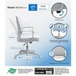 Boss Office All Gray Task Chair with Casters