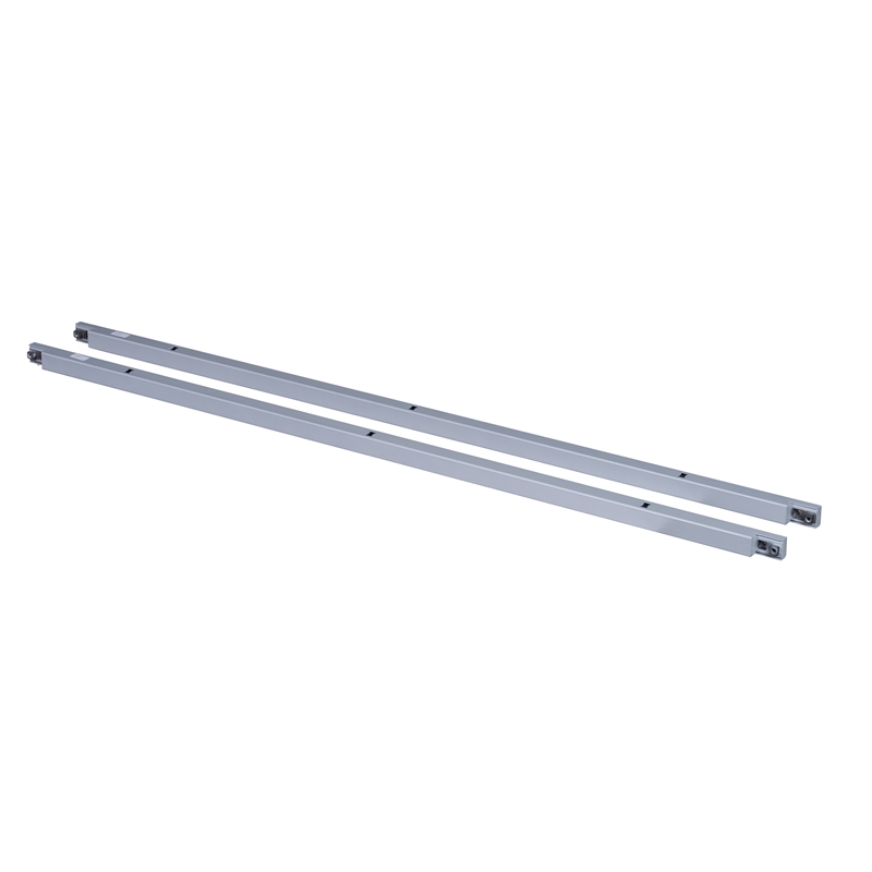 Boss Office Simple System Side by Side Double Desks in White