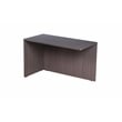 Boss Office L-Shape Desk with Pedestal in Driftwood