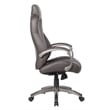 Boss Office Products Executive Hinged Arm Chair in Brown