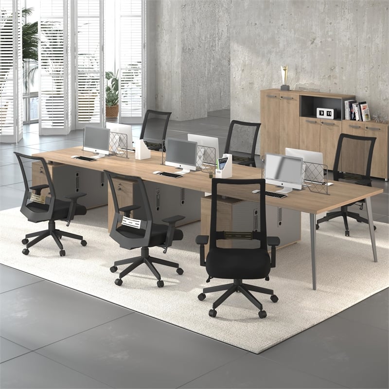 Boss Office Products Nylon Task Chair with Casters in Black