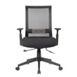 Boss Office Products Nylon Task Chair with Casters in Black