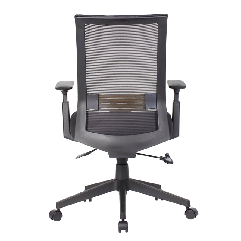 Boss Office Products Nylon Task Chair with Casters in Black